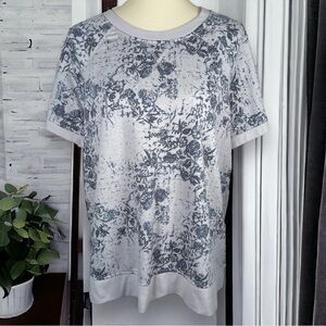 Lane Bryant Livi Active Short Sleeve Sweatshirt